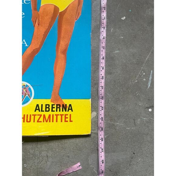 1960s retro sign, advertising, mod, retro, German, Berlin, beauty, bikini - Picture 4 of 13